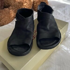 A.S. 98 Riley Sandals — Black Size 39